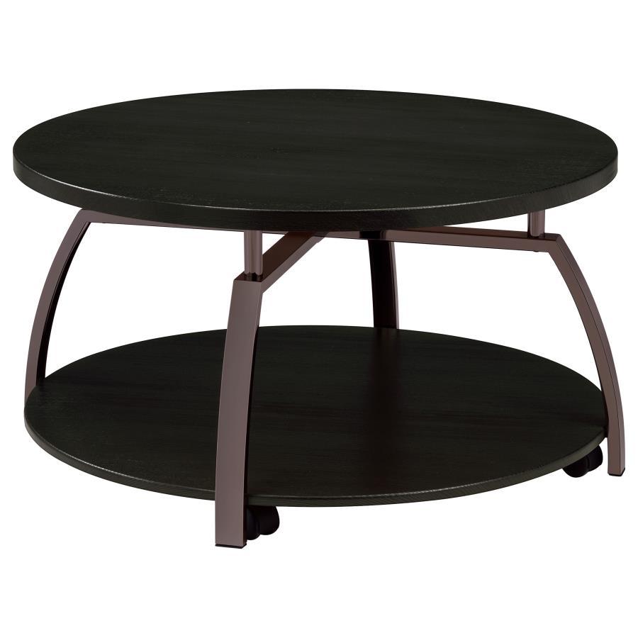 Dacre - Round Engineered Wood Top Table