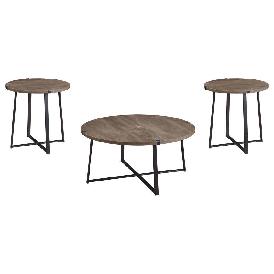 Marcus - Round Coffee Table Set