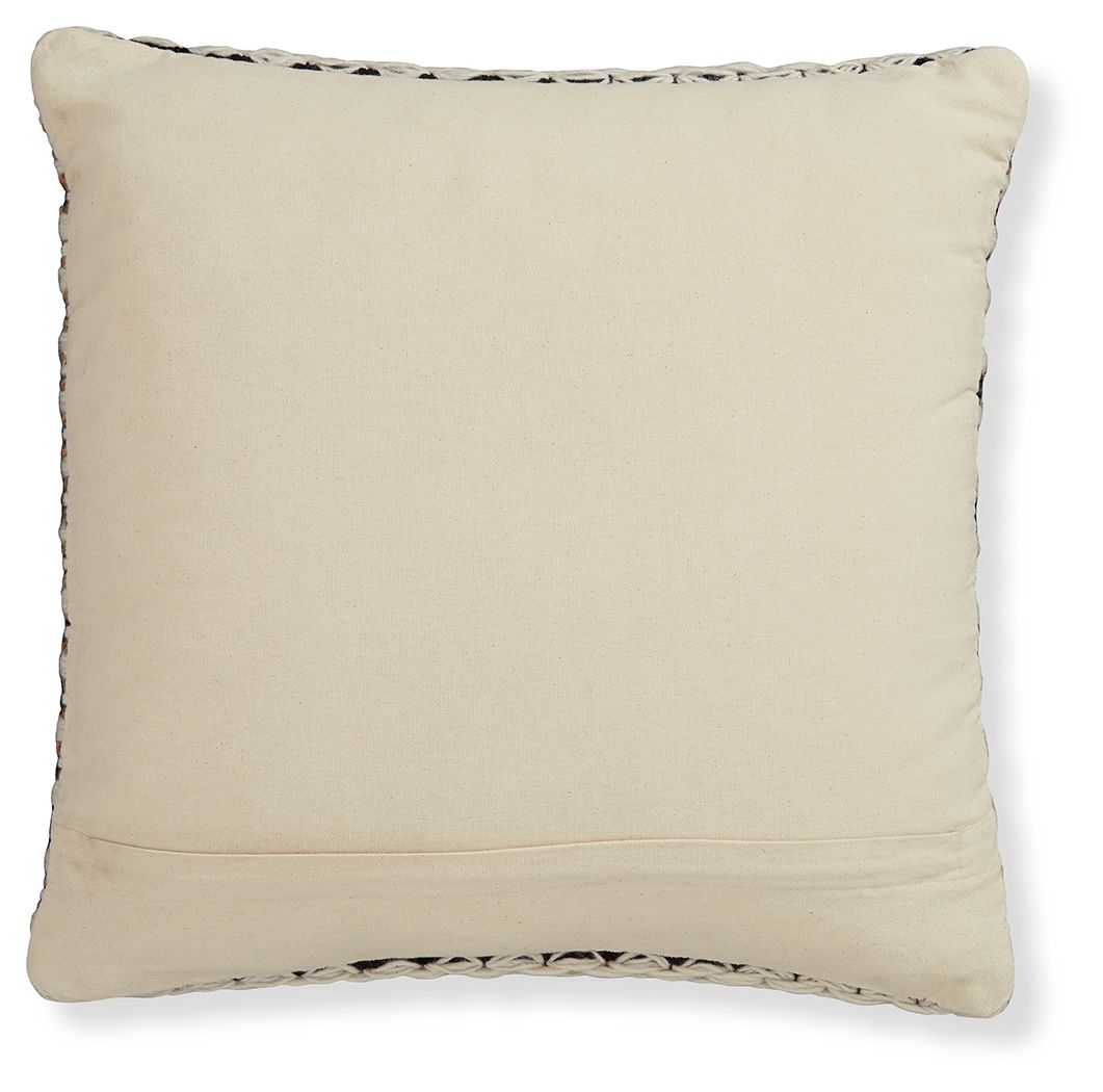 Nealington - Pillow (Set of 4) - Brown / Black / White
