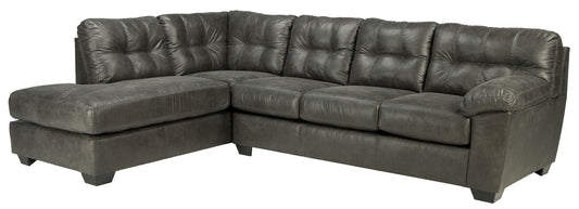 Fallston - Left Arm Facing Chaise 2 Pc Sectional - Slate