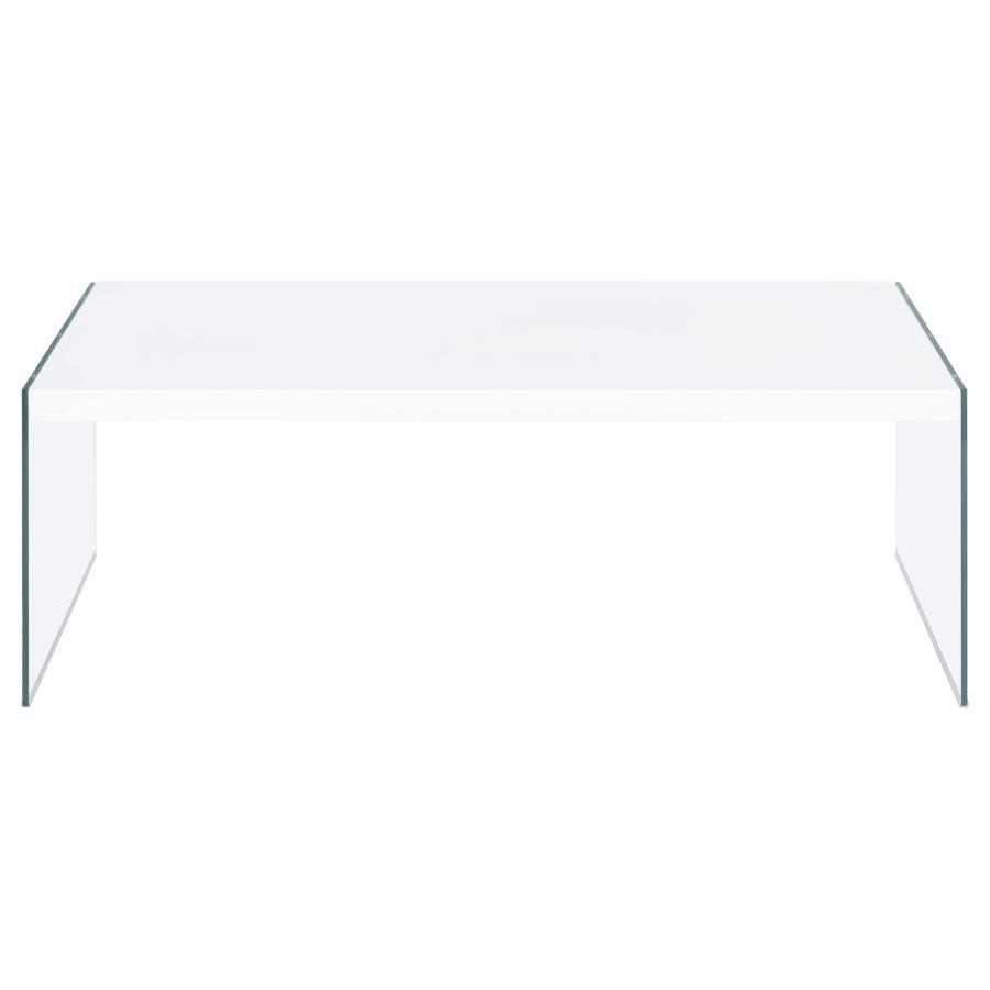 Opal - Rectangular Glass Frame Table