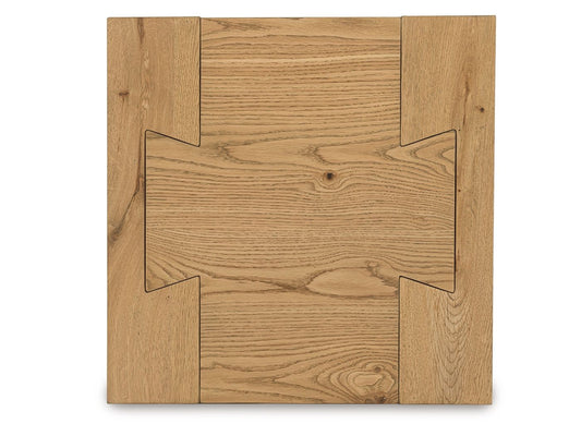 Bracken - Square End Table - Light Brown