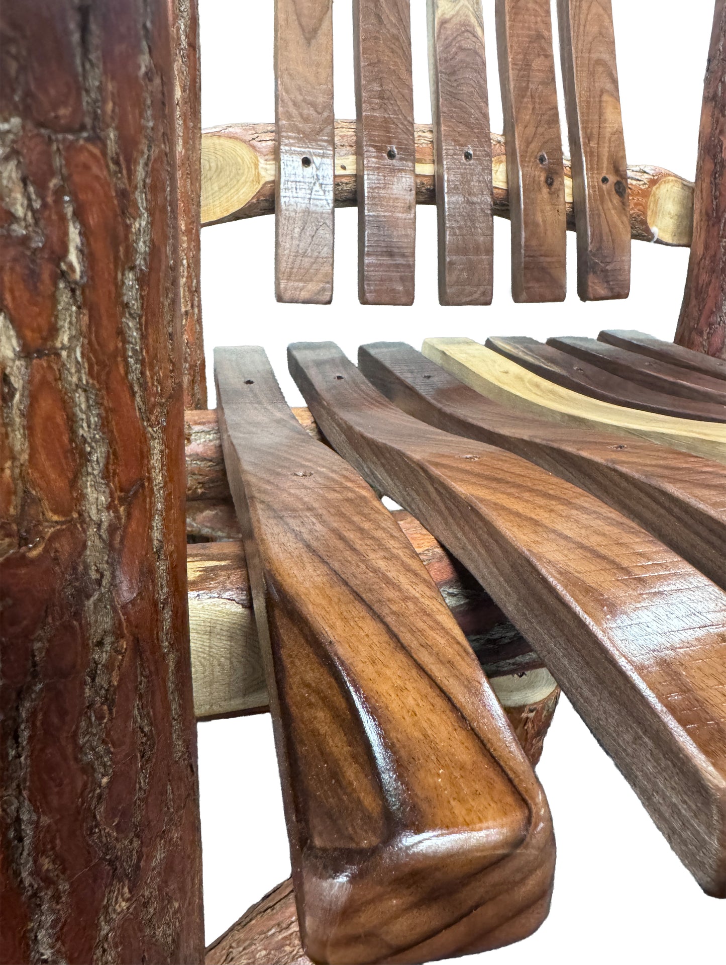 Log Walnut Rocker