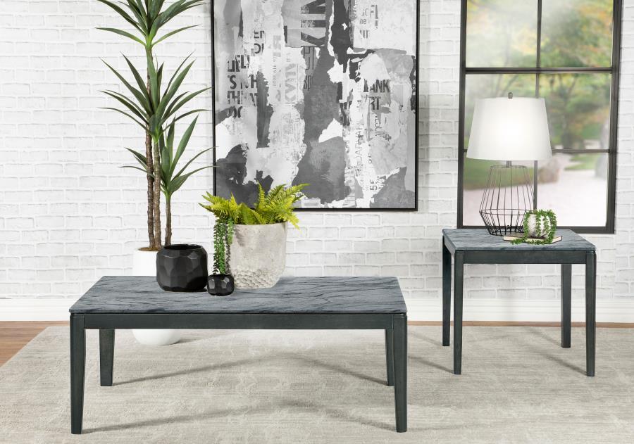 Mozzi - Faux Marble Coffee Table Set