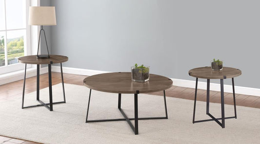 Marcus - Round Coffee Table Set