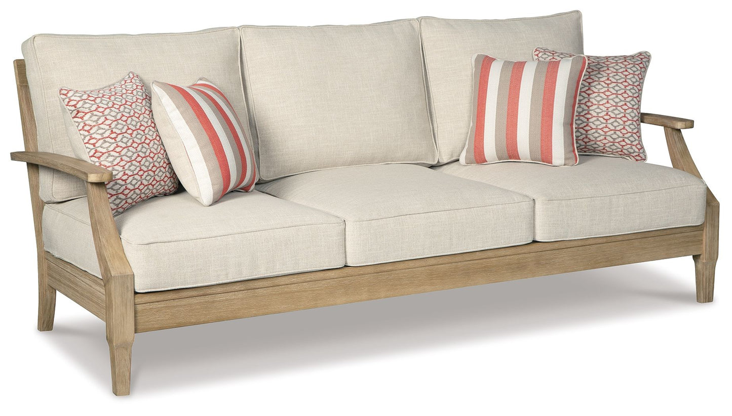 Clare View - Sofa with Cushion - Beige