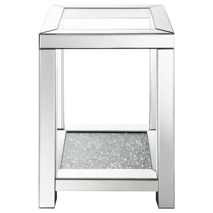 Valentina - Square Glass Top Table