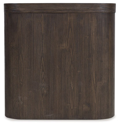Neo - Square End Table - Rich Brown