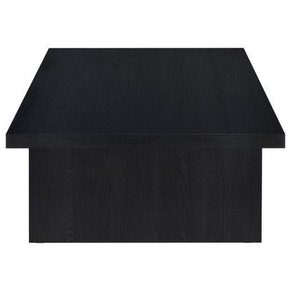 Max - Rectangular Engineered Laminate Coffee Table - Black