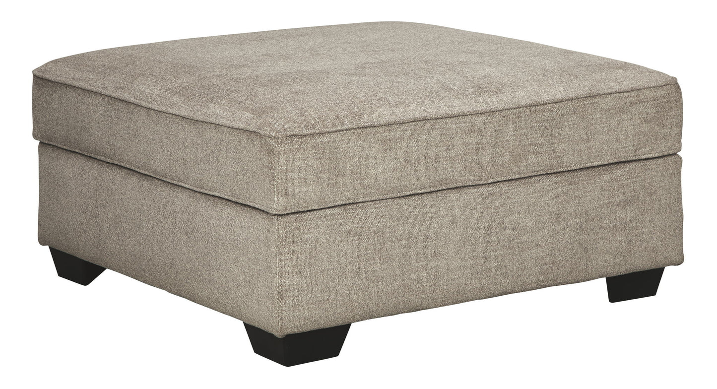 Bovarian - Ottoman With Storage - Stone