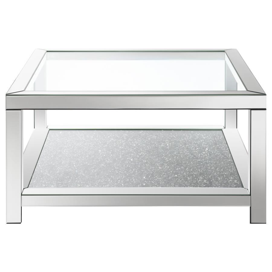 Valentina - Square Glass Top Table