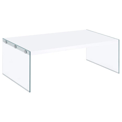 Opal - Rectangular Glass Frame Table