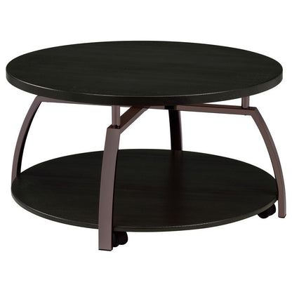 Dacre - Round Engineered Wood Top Table