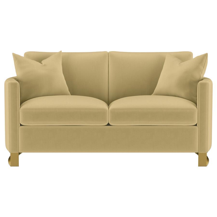 Corliss - Upholstered Arched Arm Loveseat