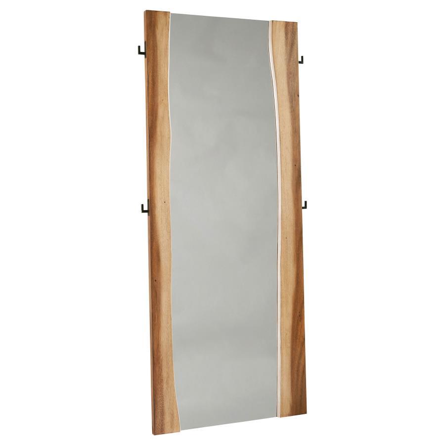 Winslow - Standing Floor Mirror - Smokey Walnut