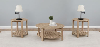 Fowler - Round Coffee Table Set