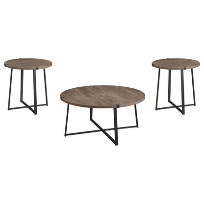 Marcus - Round Coffee Table Set