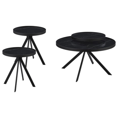 Briggs - Round Coffee And End Table Set