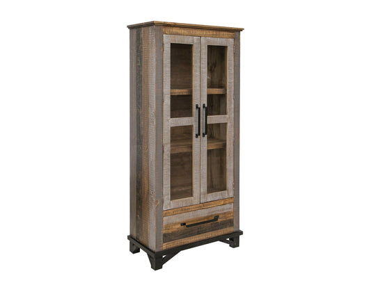 Loft - Cabinet - Two Tone Gray / Brown