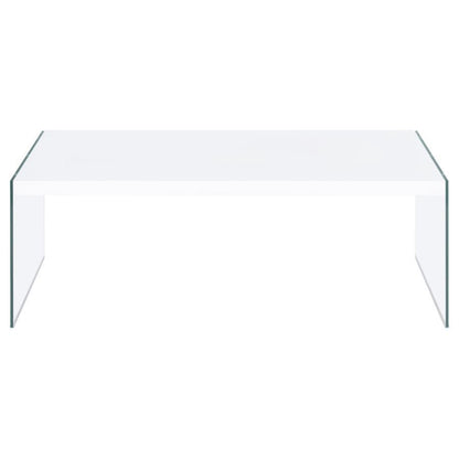 Opal - Rectangular Glass Frame Table