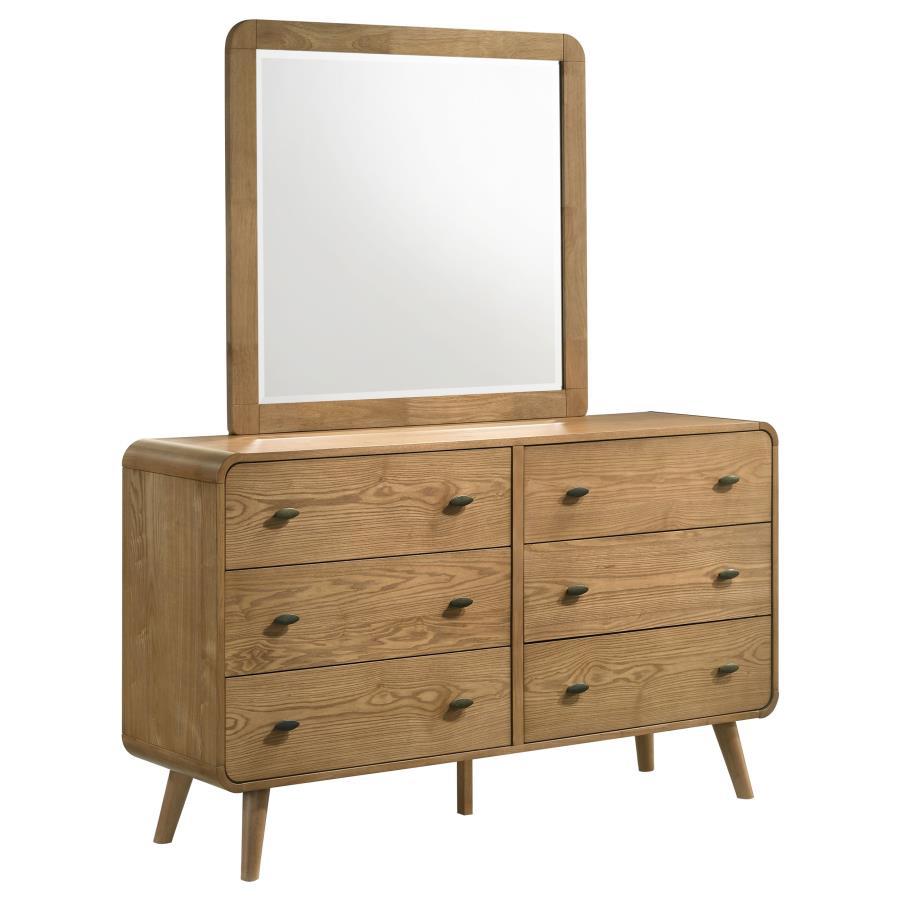 Robyn - 6-Drawer Bedroom Dresser And Mirror