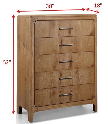 Westcott - Chest - Cerused Natural
