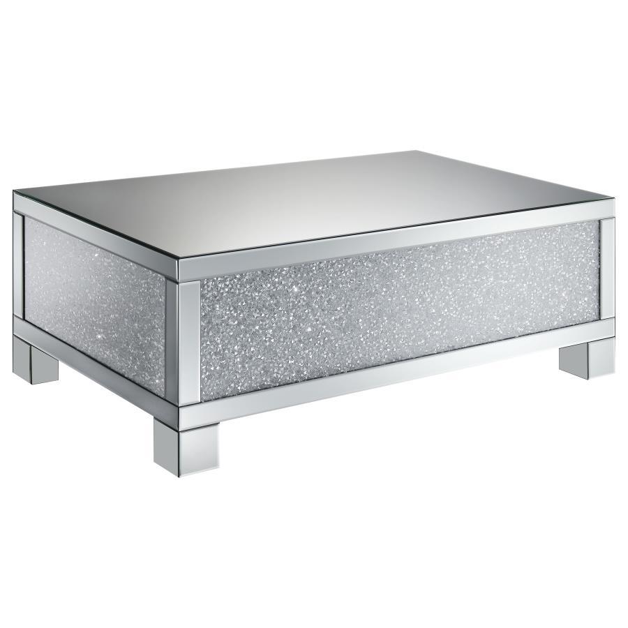 Gillian - Mirrored Coffee Table Set