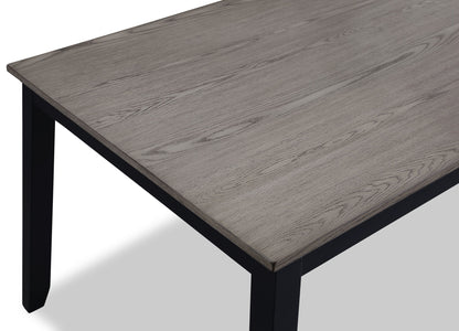 Eloise - 7 Piece Dinette Set - Charcoal / Gray