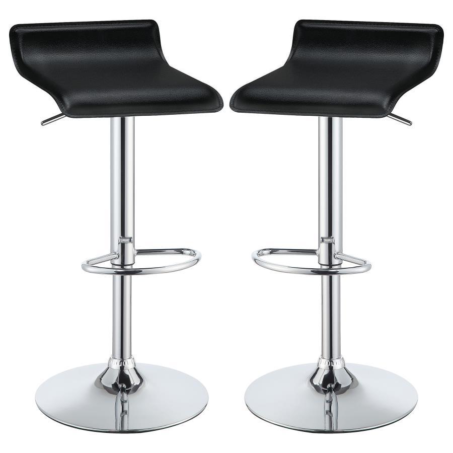 Bidwell - Upholstered Adjustable Bar Stool (Set of 2)