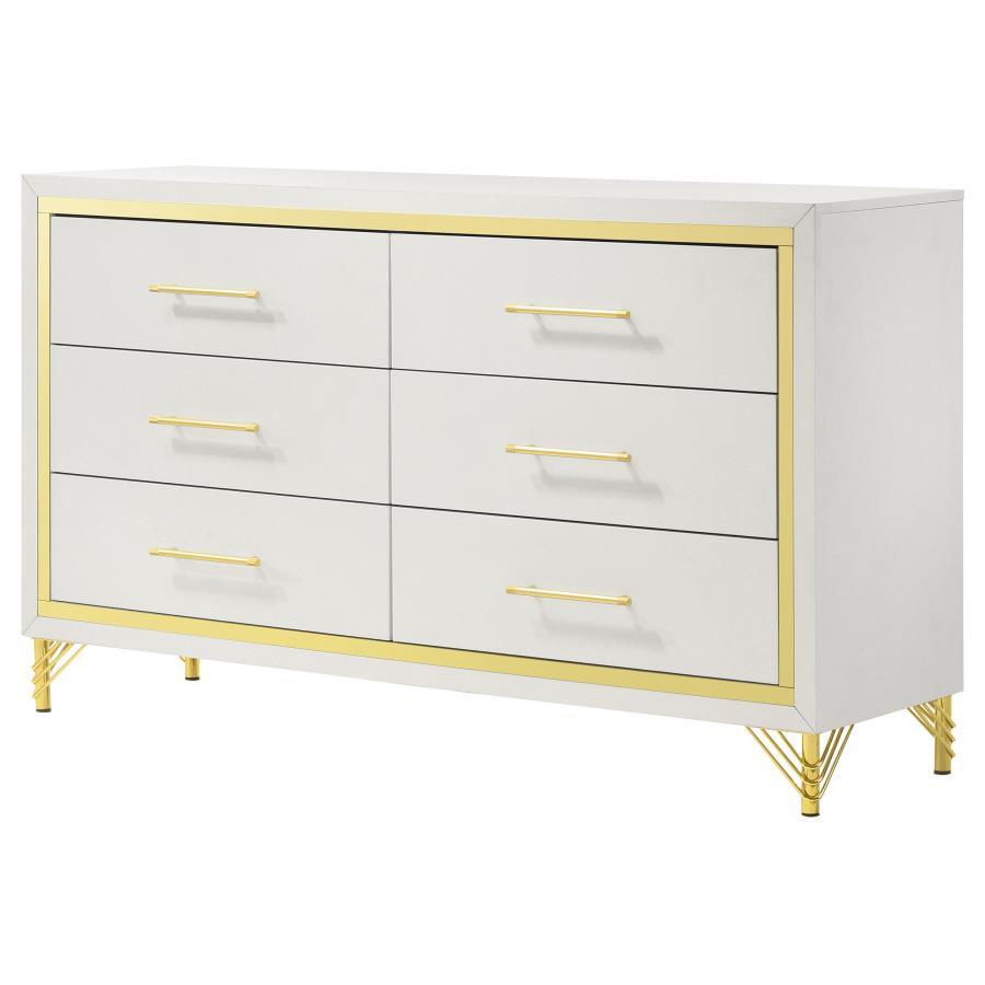 Lucia - 6-Drawer Dresser