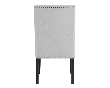 Vance - Side Chair (Set of 2) - Charcoal & Gray