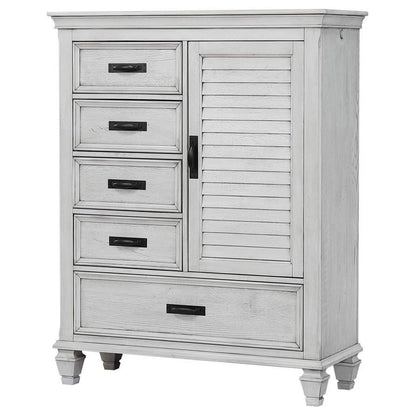 Franco - 5-Drawer Door Chest