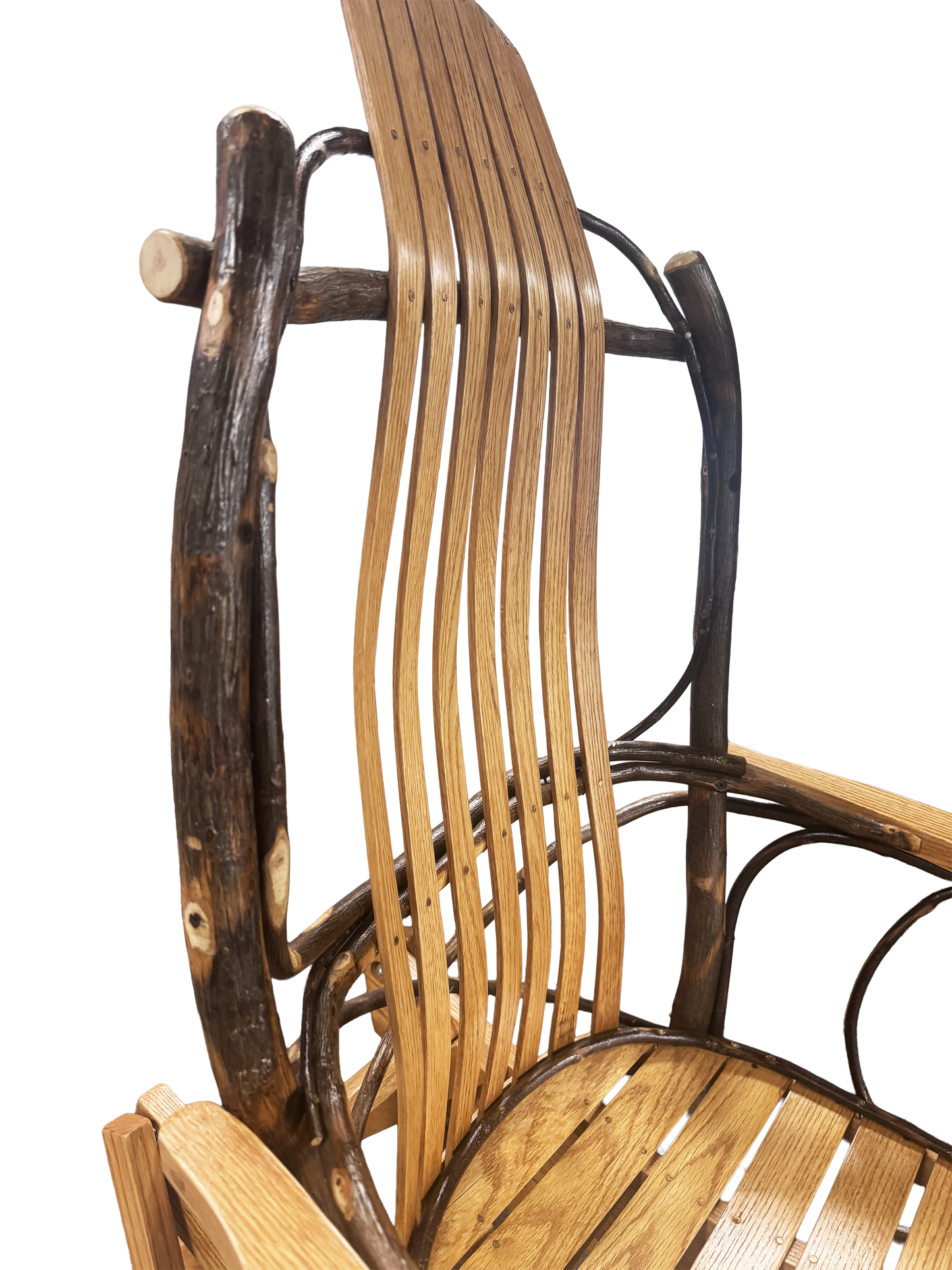 Valcour- Rustic Aspen Glider