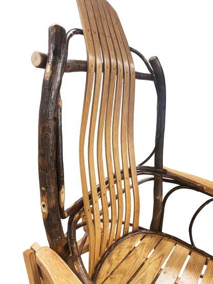 Valcour- Rustic Aspen Glider