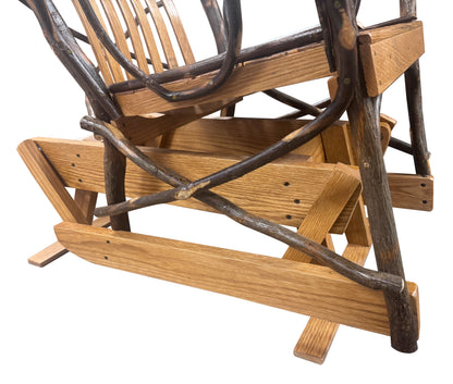 Valcour- Rustic Aspen Glider