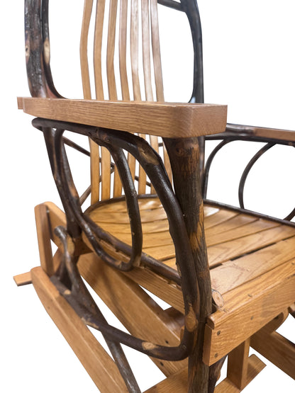 Valcour- Rustic Aspen Glider