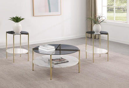 Jonelle - Round Coffee Table Set