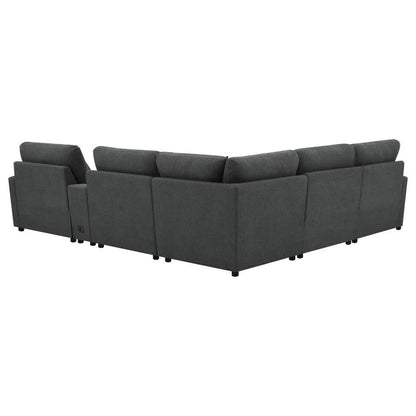 Collins - 6-Piece Modular Power Reclining Sectional