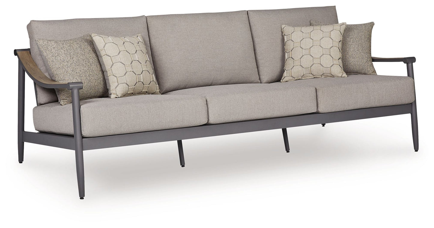 Ocean Beach - Sofa With Cushion - Gray