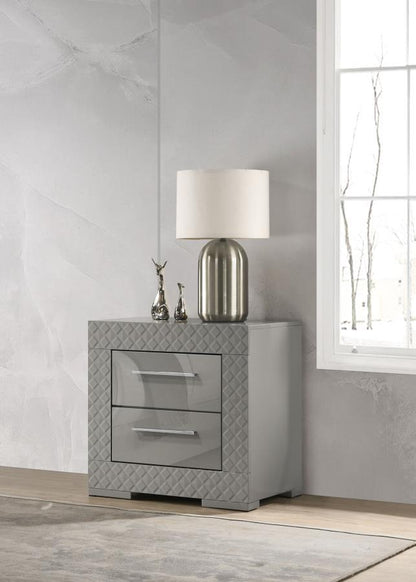 Ives - 2-Drawer Nightstand Bedside Table
