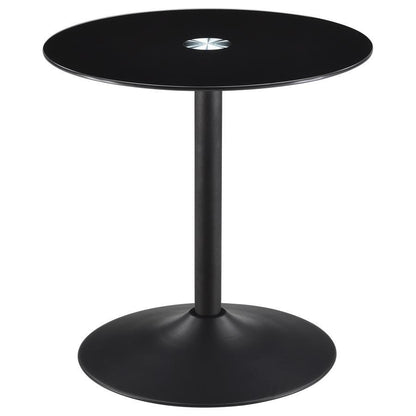 Ganso - Round Glass Top Coffee And End Table Set