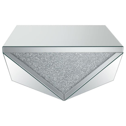 Amore - Square Mirrored Acrylic Crystal Table