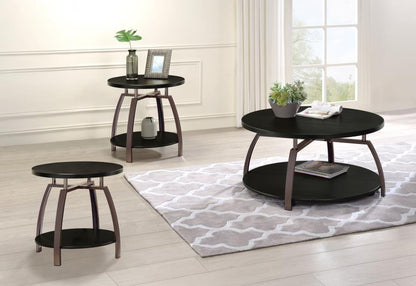 Dacre - Round Coffee And End Table Set