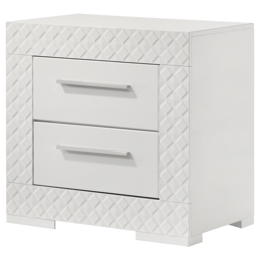 Ives - 2-Drawer Nightstand Bedside Table