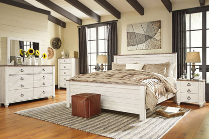 Willowton - Panel Bed