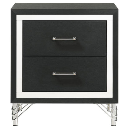 Lucia - 2-Drawer Nightstand - White