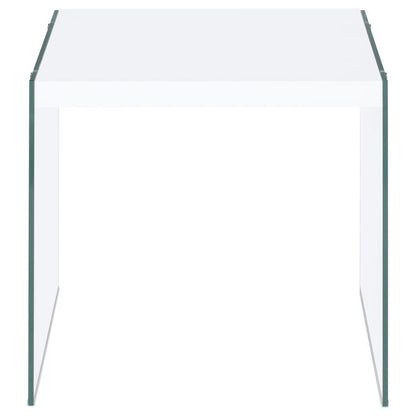 Opal - Rectangular Glass Frame Table