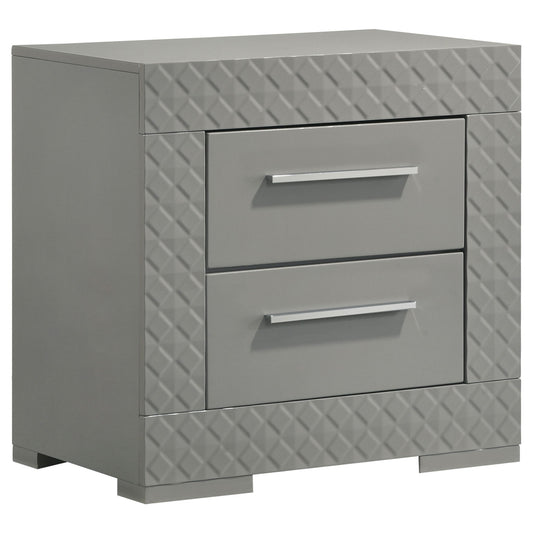 Ives - 2-Drawer Nightstand Bedside Table