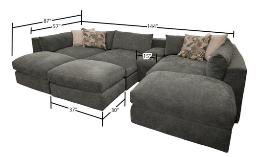 Franklin Seurat 7 PC Sectional